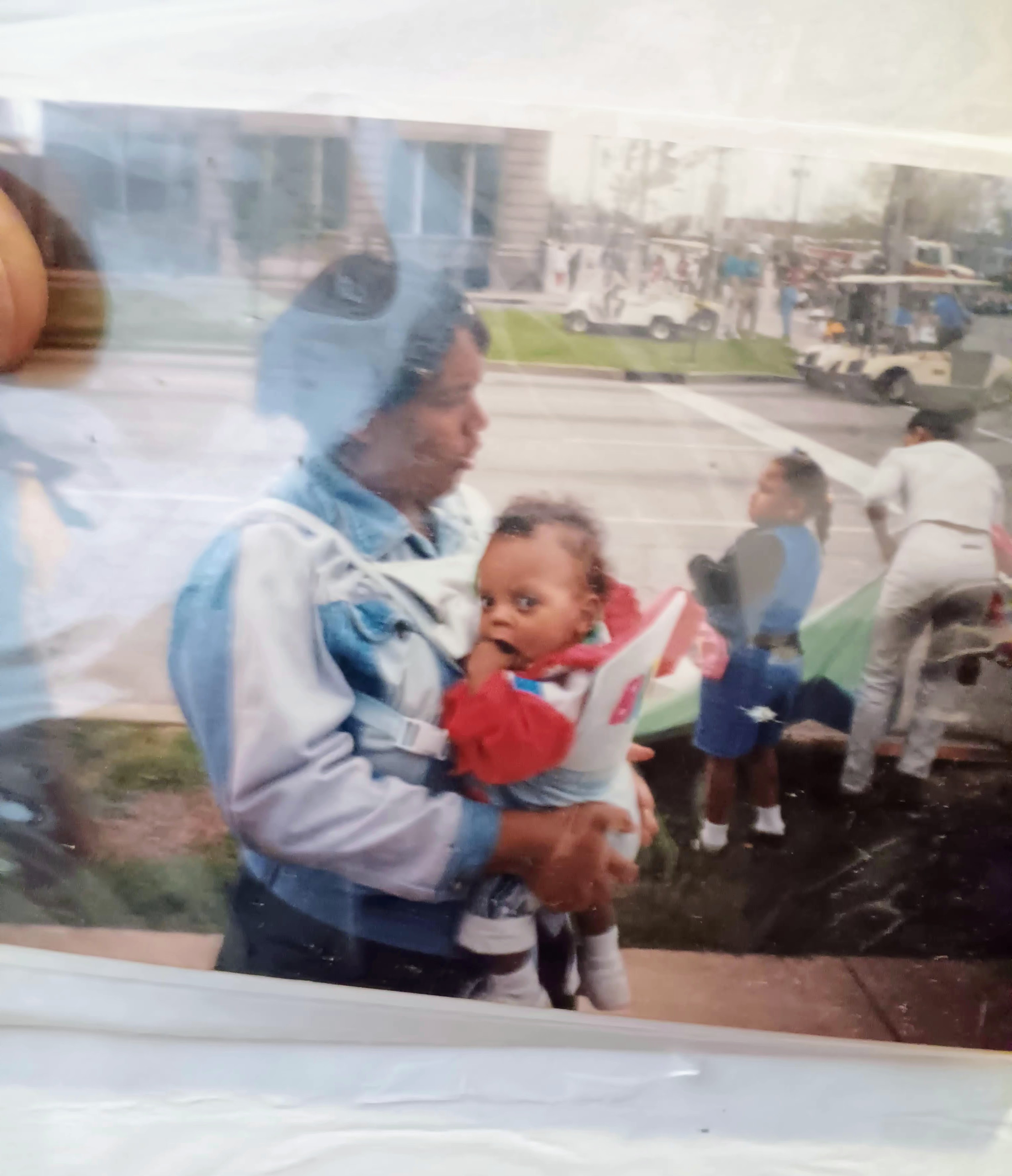 Mont and Sara at the parade